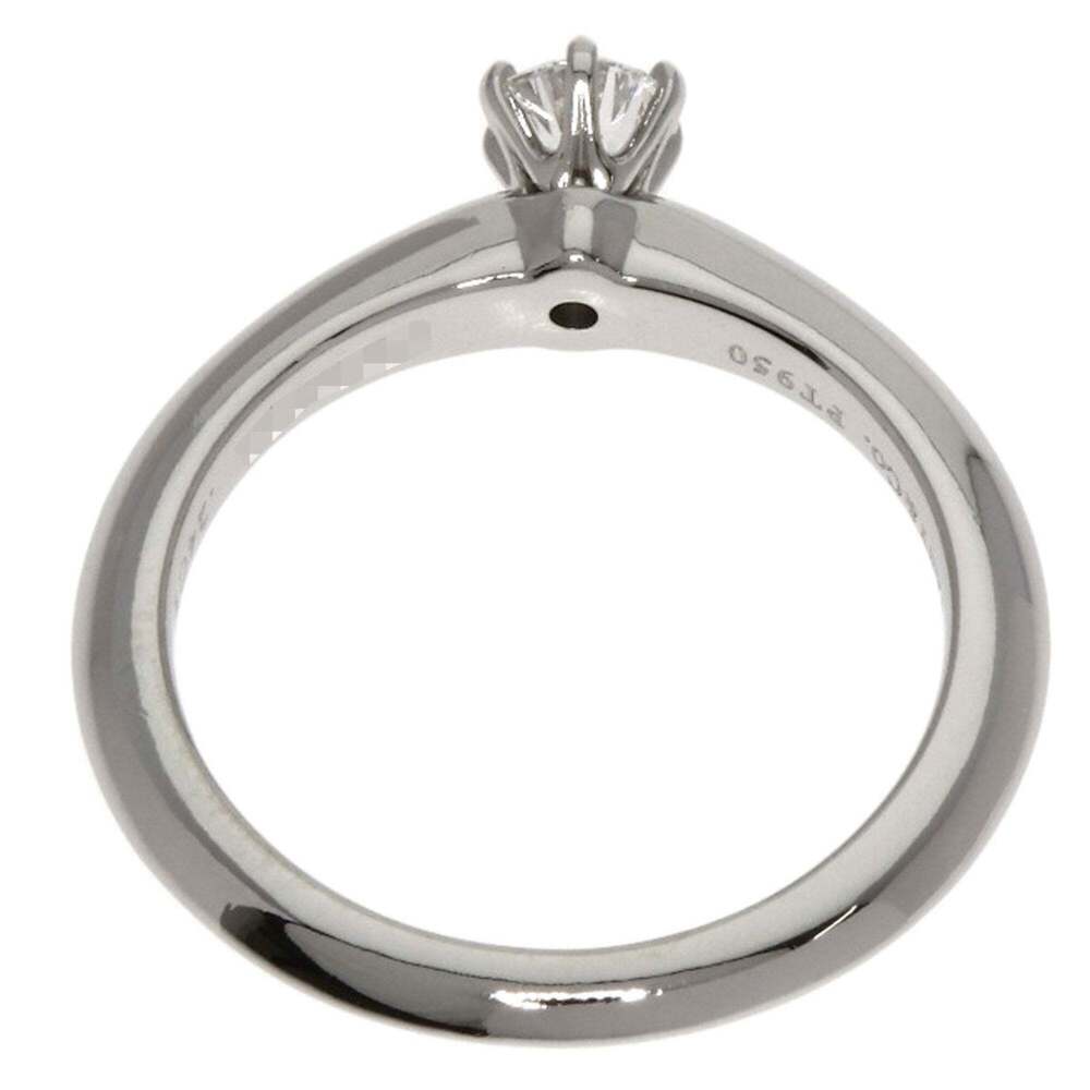 TIFFANY Authentic Silver Diamond Ring - Picture 4 of 6